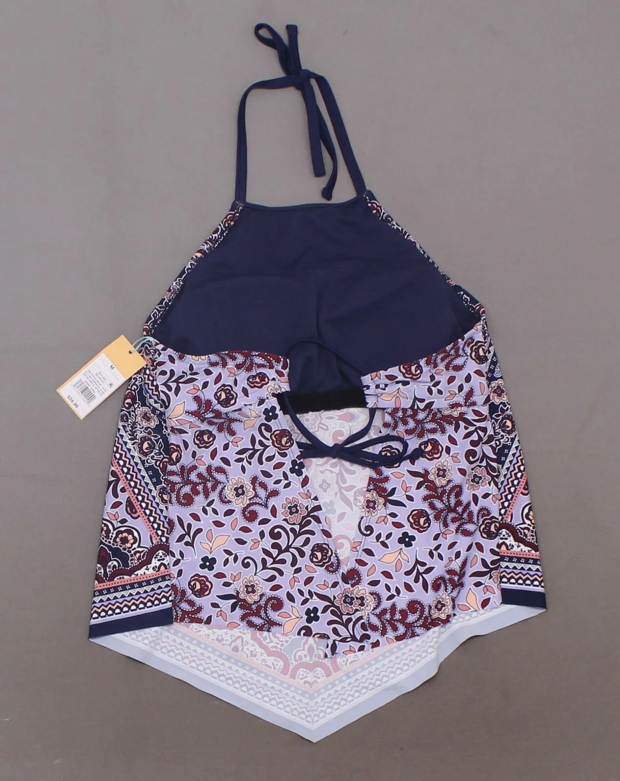 Kona Sol Women's High Neck Tankini Swim Top