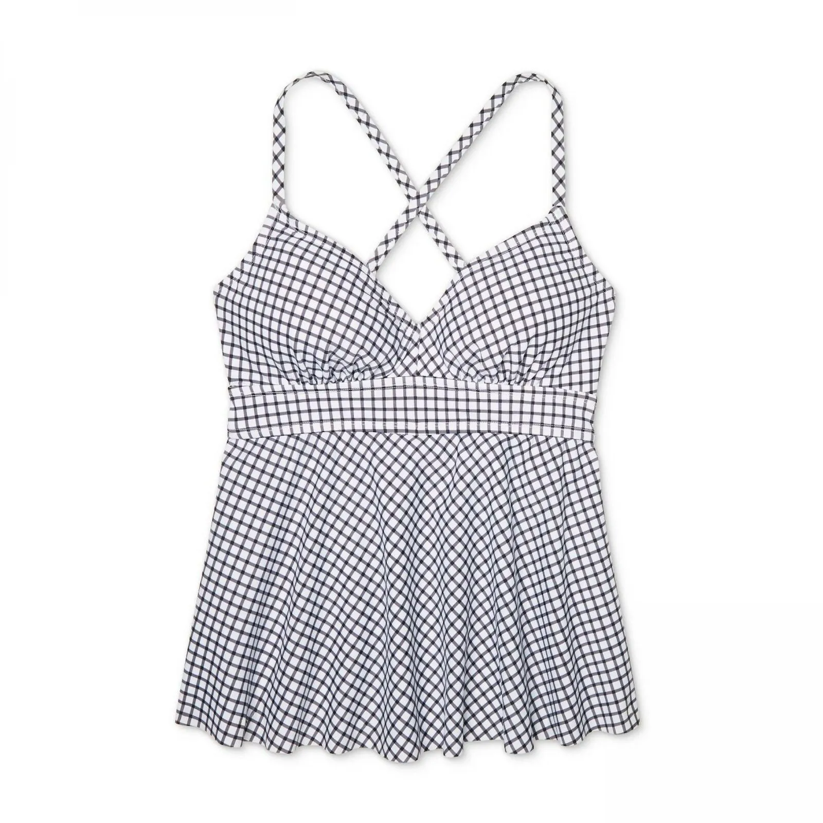 Kona Sol Women's Peplum Tankini Top