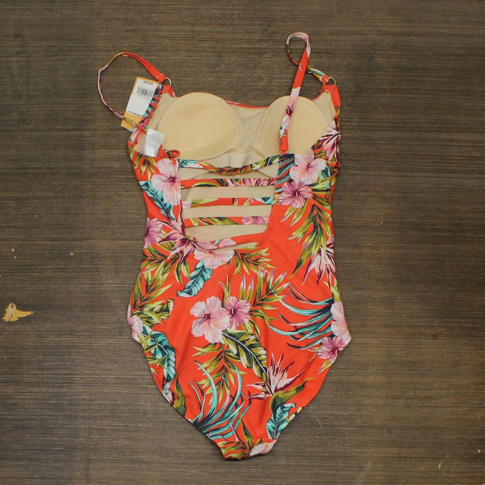 Kona Sol Women's Shirred Front High Coverage One Piece Swimsuit 77605665