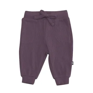 Kyte Baby - Ribbed Jogger Pants - Currant