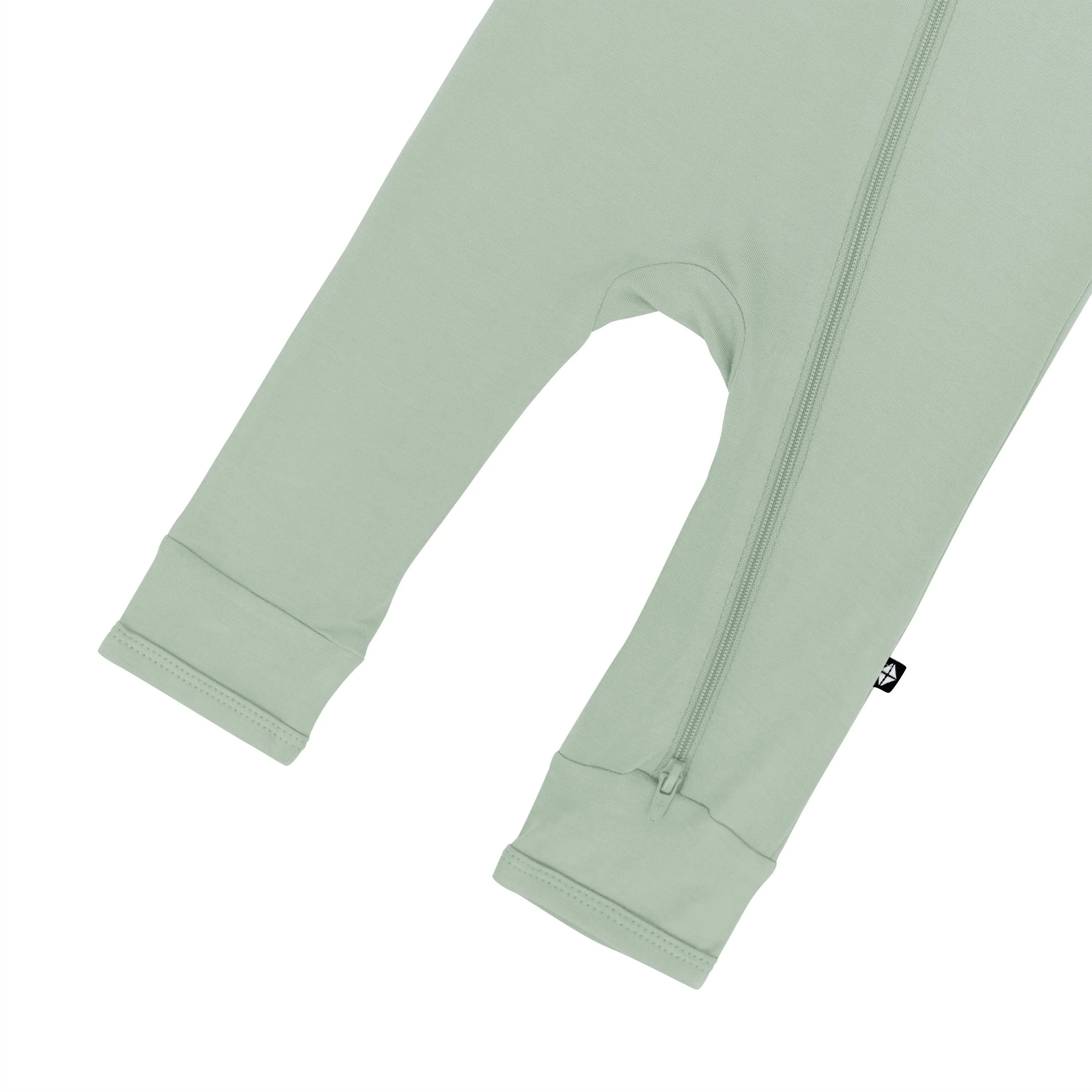 Kyte Baby Zippered Romper (Thyme)