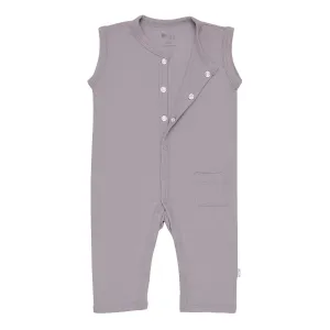Kyte Sleeveless Romper- Mushroom