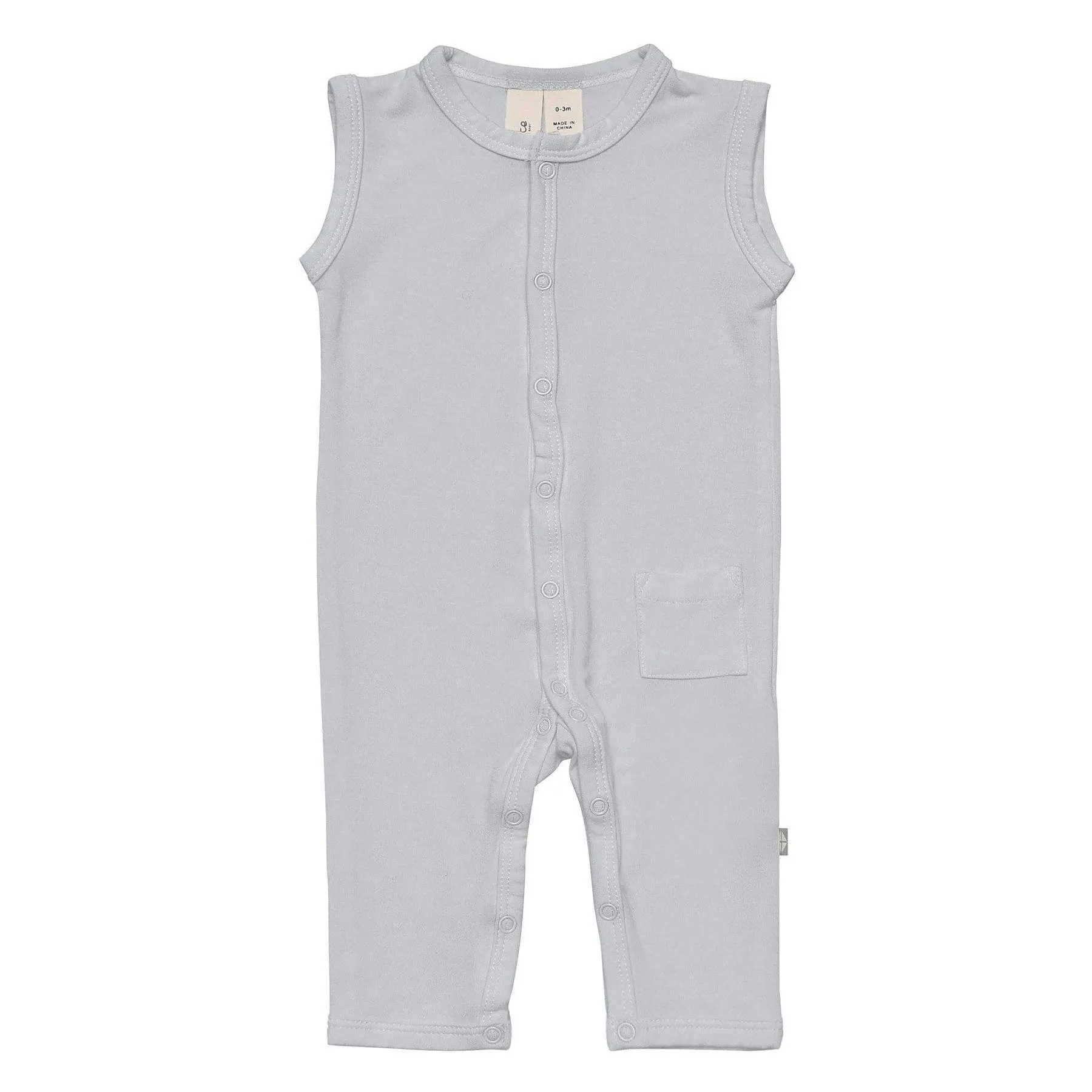 Kyte Sleeveless Romper- Storm
