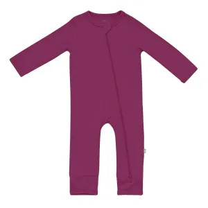 Kyte Zippered Romper- Dahlia