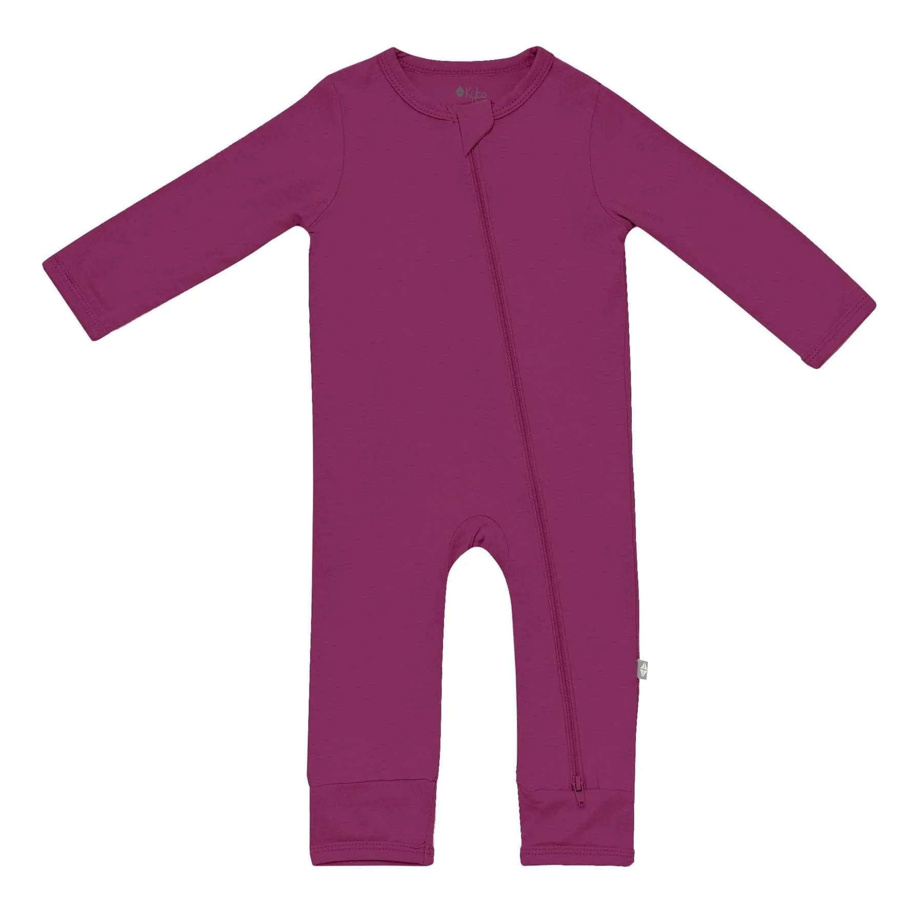 Kyte Zippered Romper- Dahlia
