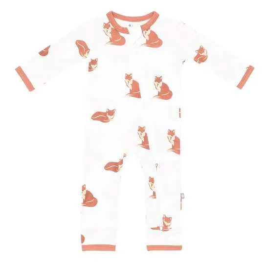 Kyte Zippered Romper- Fox