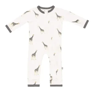 Kyte Zippered Romper- Giraffe