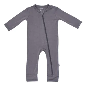 Kyte Zippered Romper in Charcoal