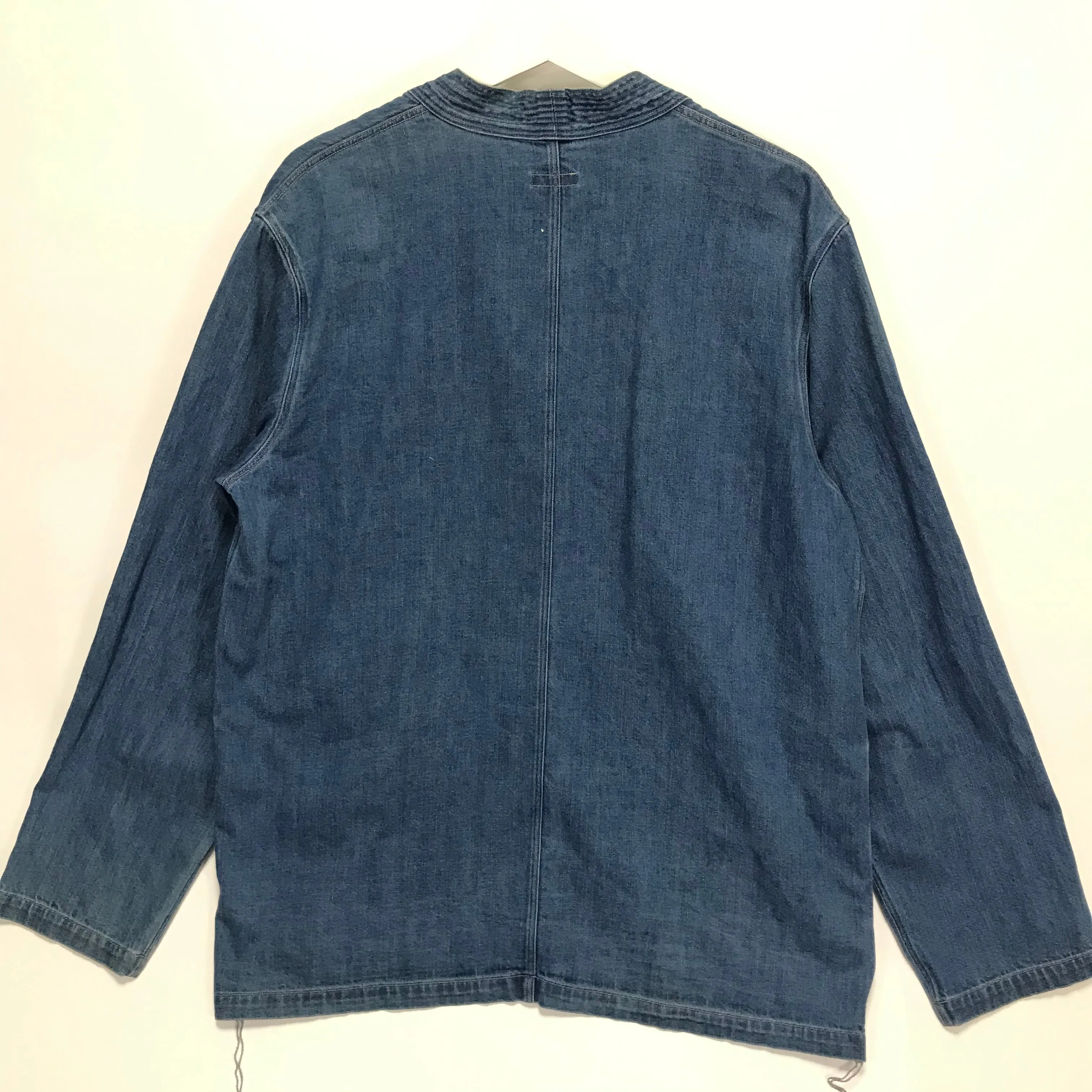 [L] Kapital Denim Kimono Shirt / Coverall Jacket Indigo