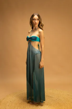 LARA SWIM DRESS - AZUL