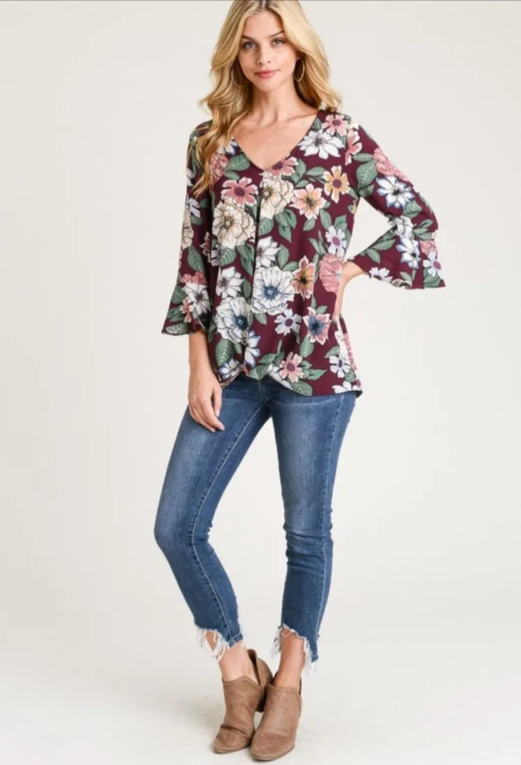 Layla Twisted Top-Final Sale