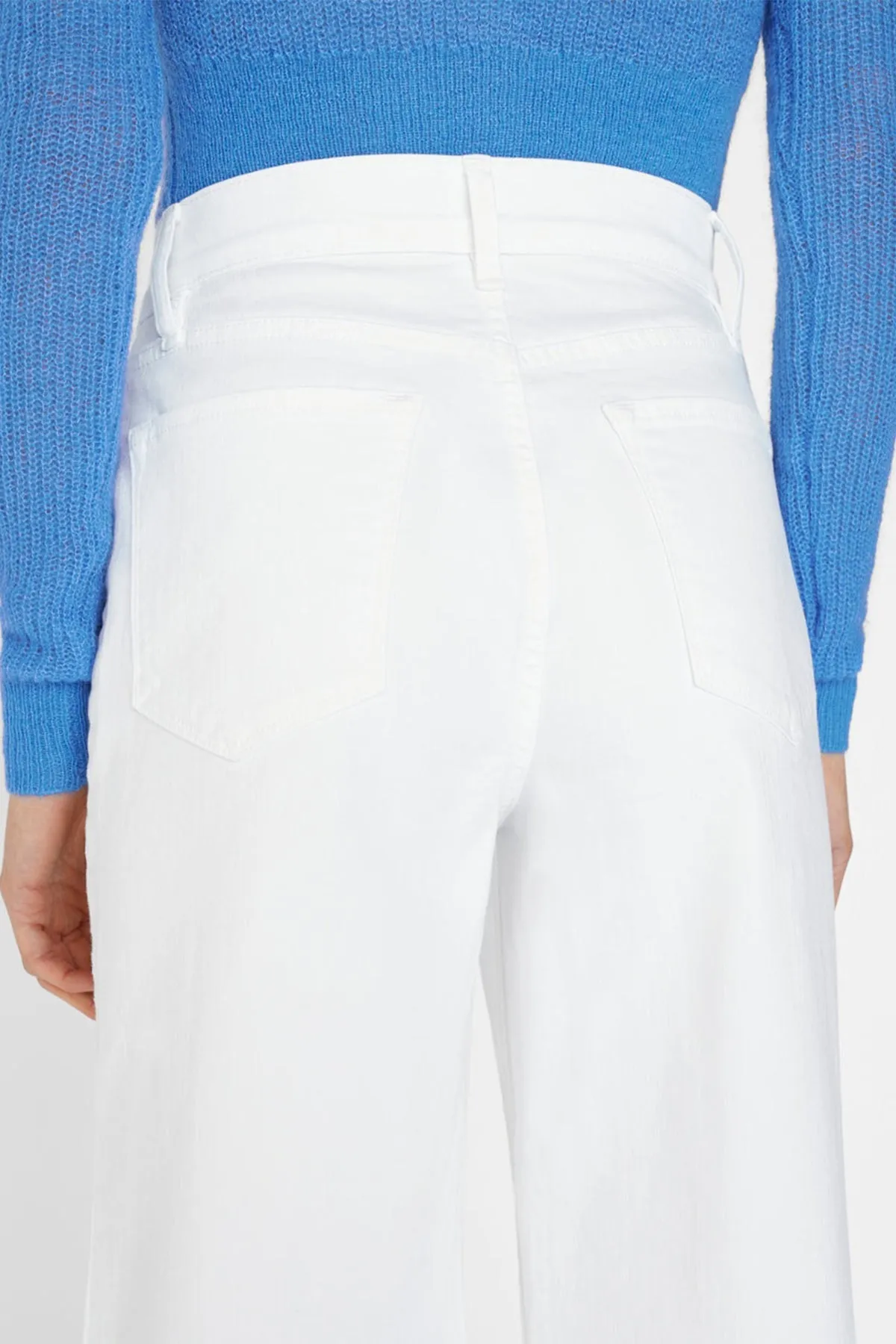 Le Palazzo Crop in Blanc