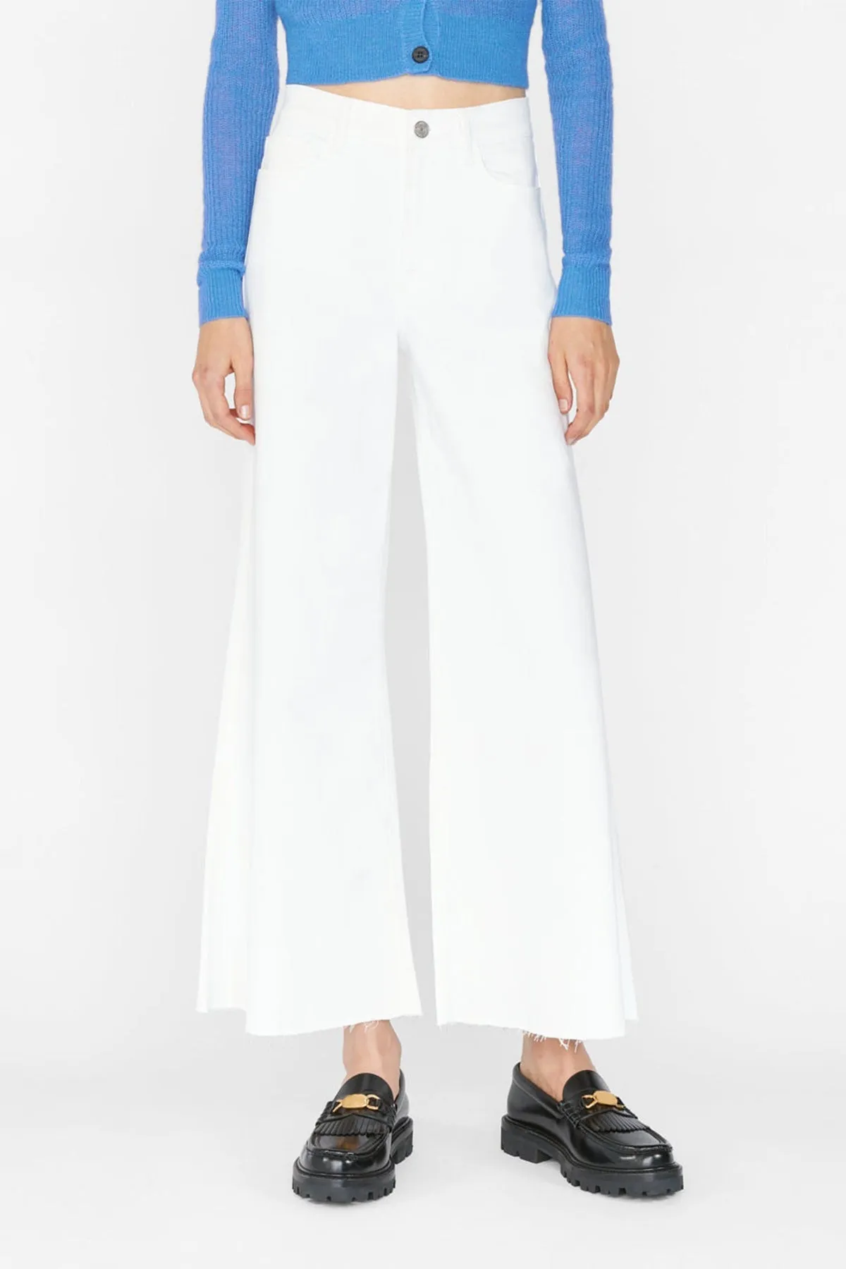 Le Palazzo Crop in Blanc