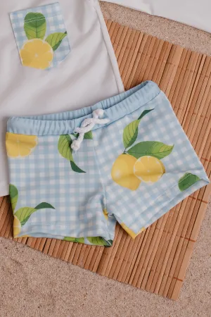 LEMONS Lycra Swim Shorts