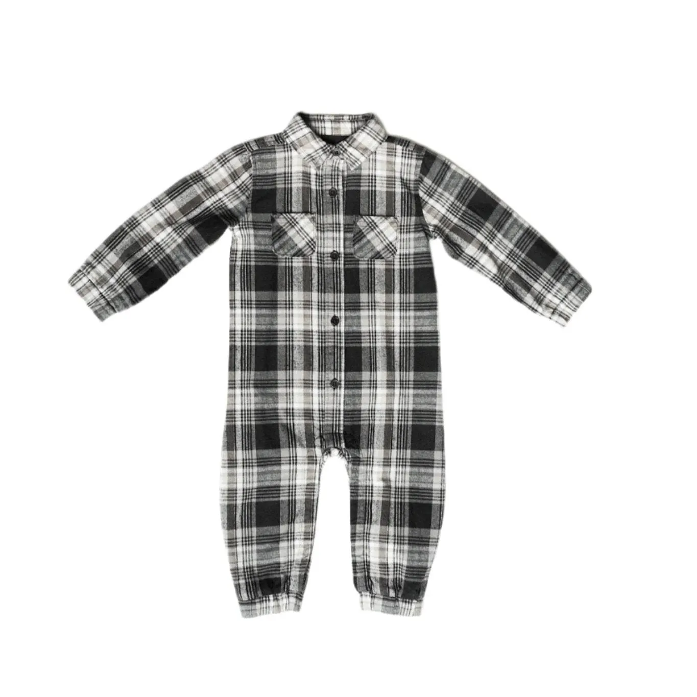Little Bipsy Flannel Romper