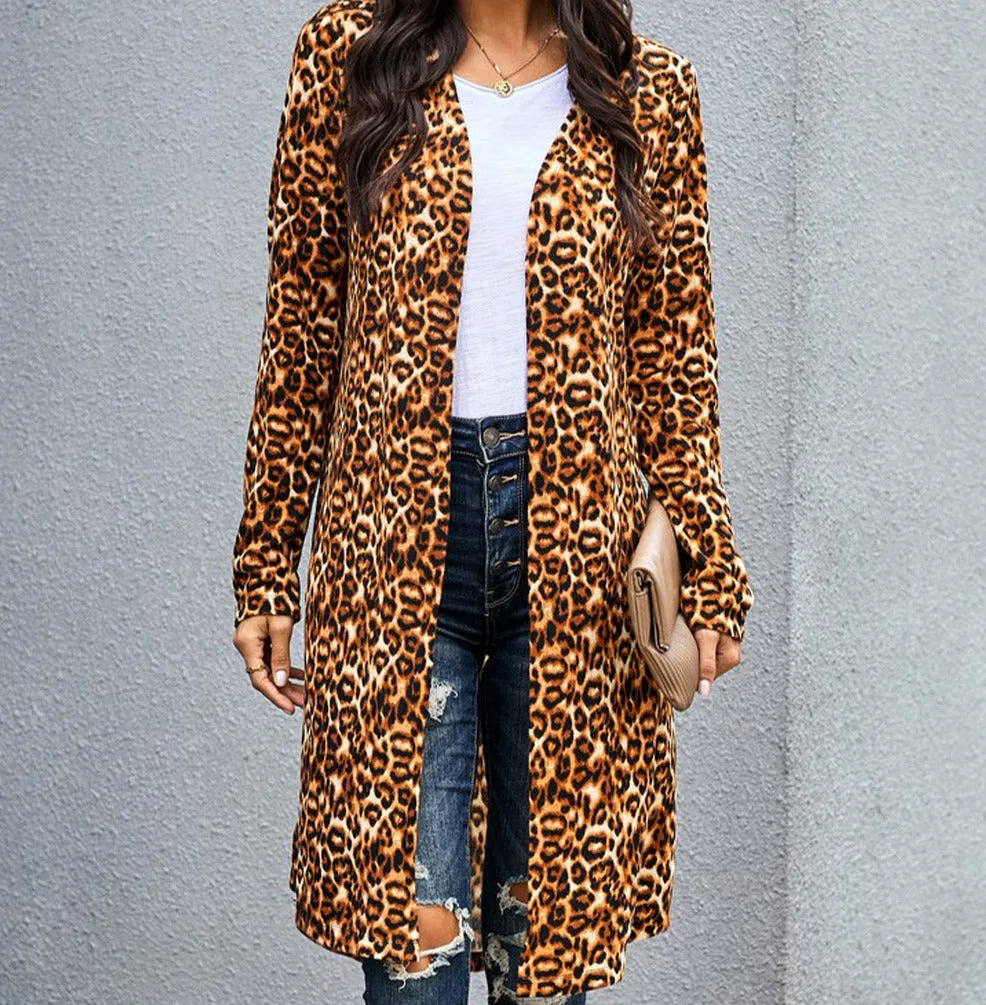 Long Sleeve Knitted Cardigan