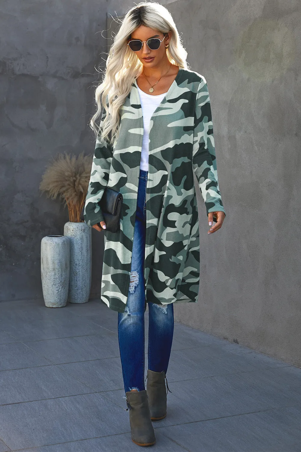 Long Sleeve Knitted Cardigan