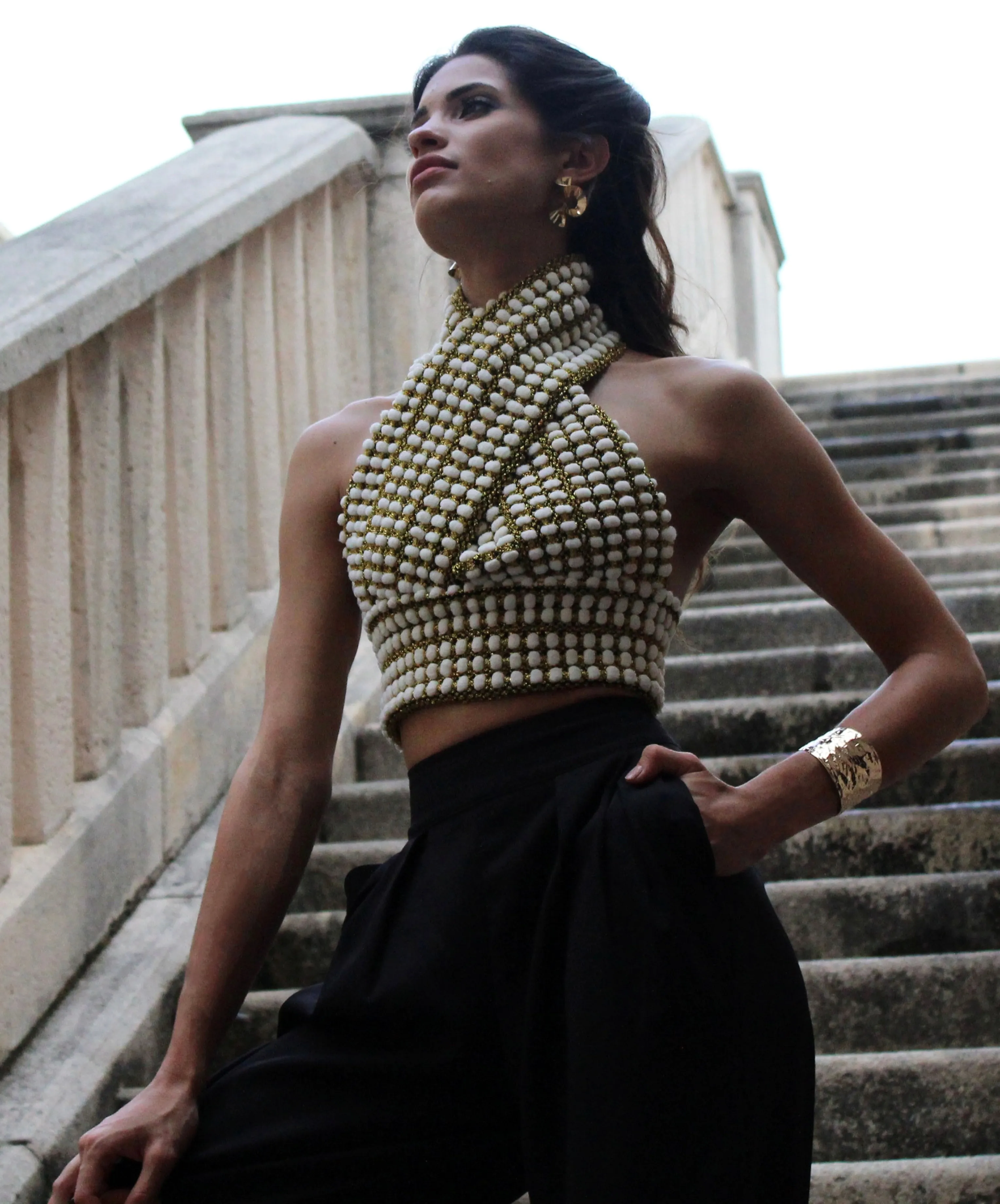 Luxe of My Life Palazzo Pants Two-Piece Set