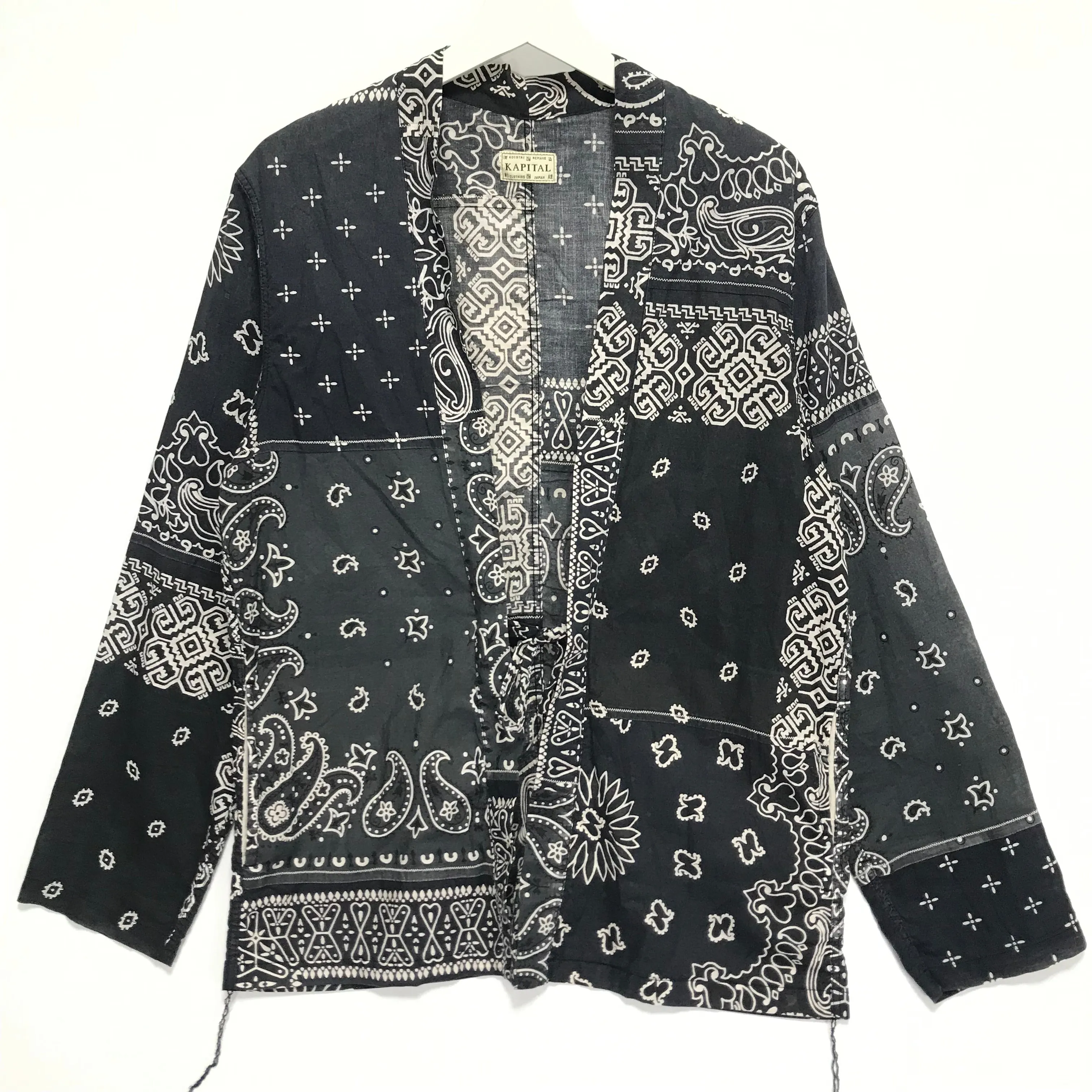 [M] Kapital Kountry Vintage Bandana Kimono Shirt Navy