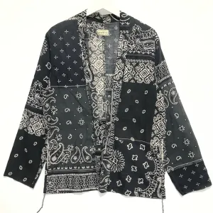 [M] Kapital Kountry Vintage Bandana Kimono Shirt Navy