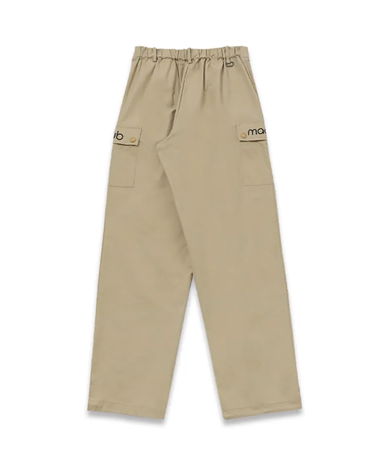MACKY Golf: String Round Jogger Pants - Beige