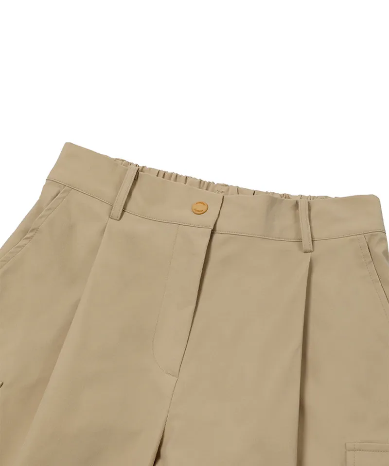 MACKY Golf: String Round Jogger Pants - Beige