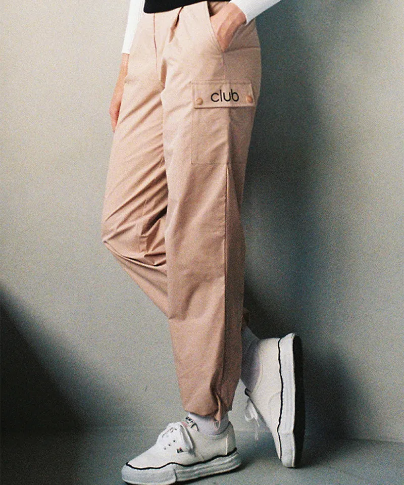 MACKY Golf: String Round Jogger Pants - Beige