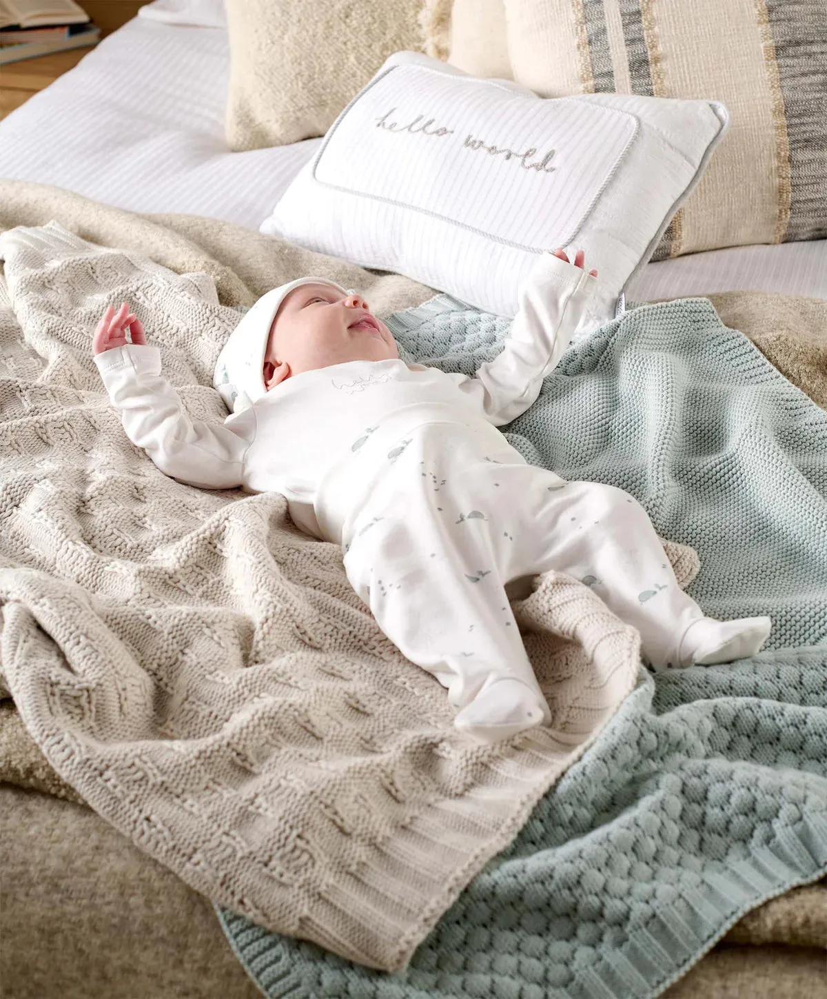 Mamas & Papas My First Outfit Set (3 Piece) - Whale