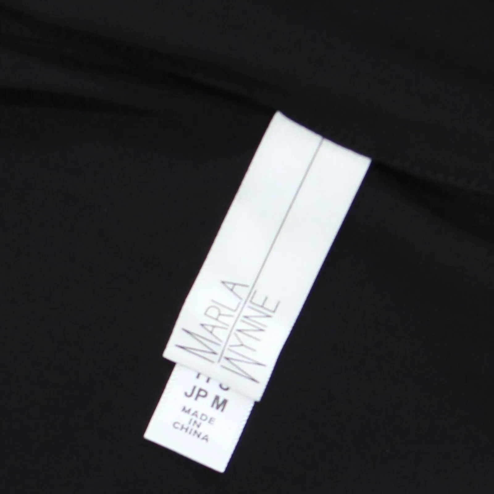 MarlaWynne Women's Kimono Sleeve Bengaline Jacket Black Small