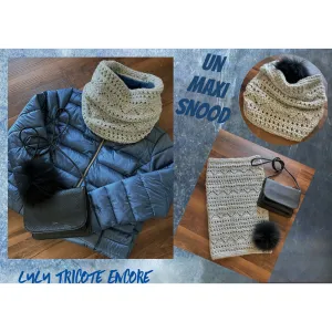 Maxi snood ''Lysa-Marie''