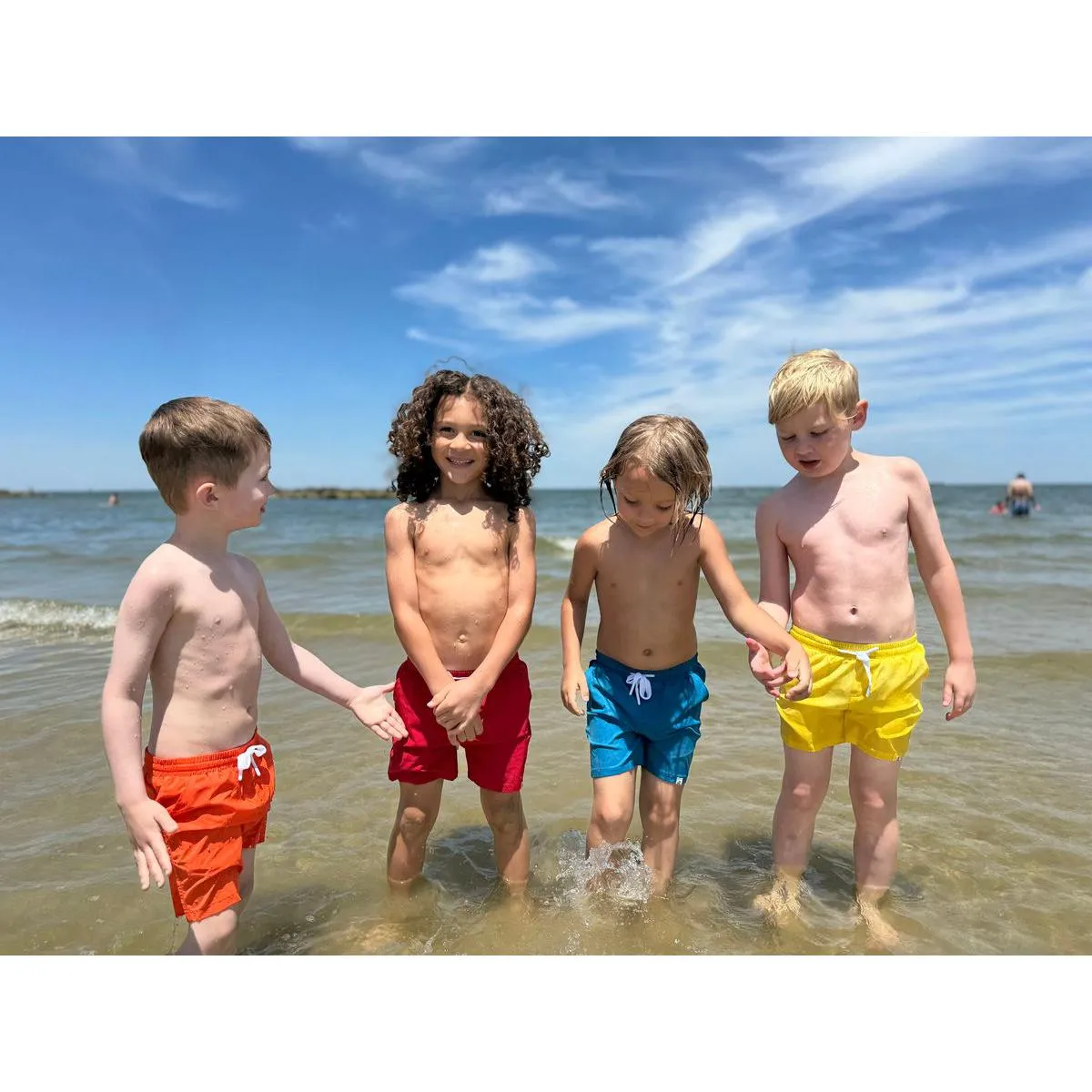 Me & Henry Splash Swim Shorts- Teal