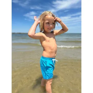 Me & Henry Splash Swim Shorts- Teal
