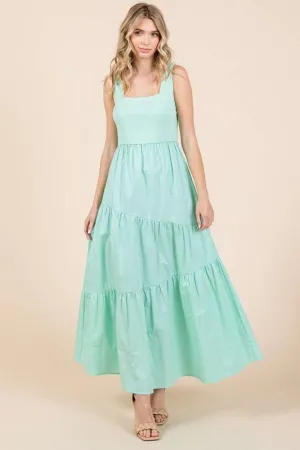 Mint Breeze Maxi Dress