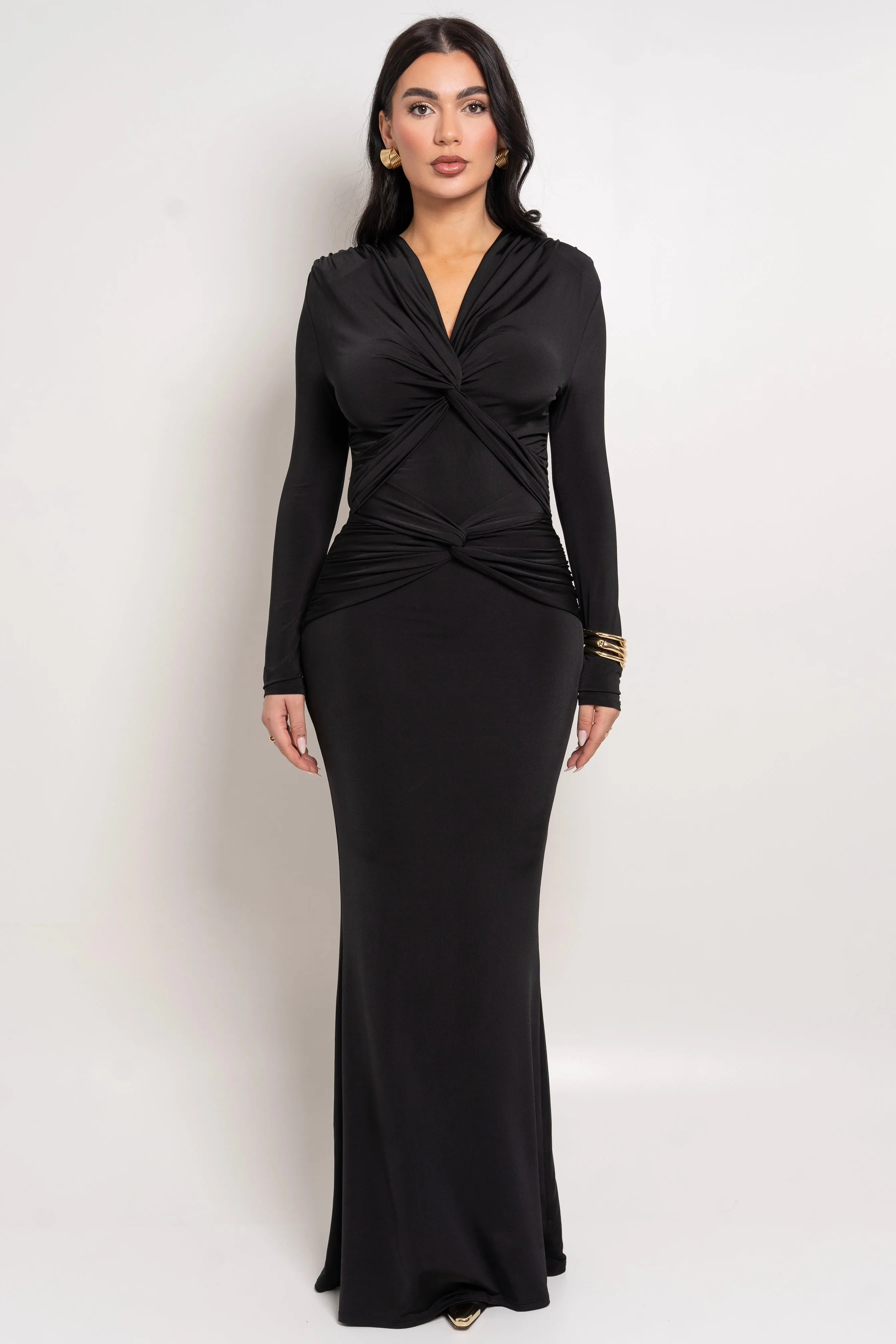 Nadira Black Dress