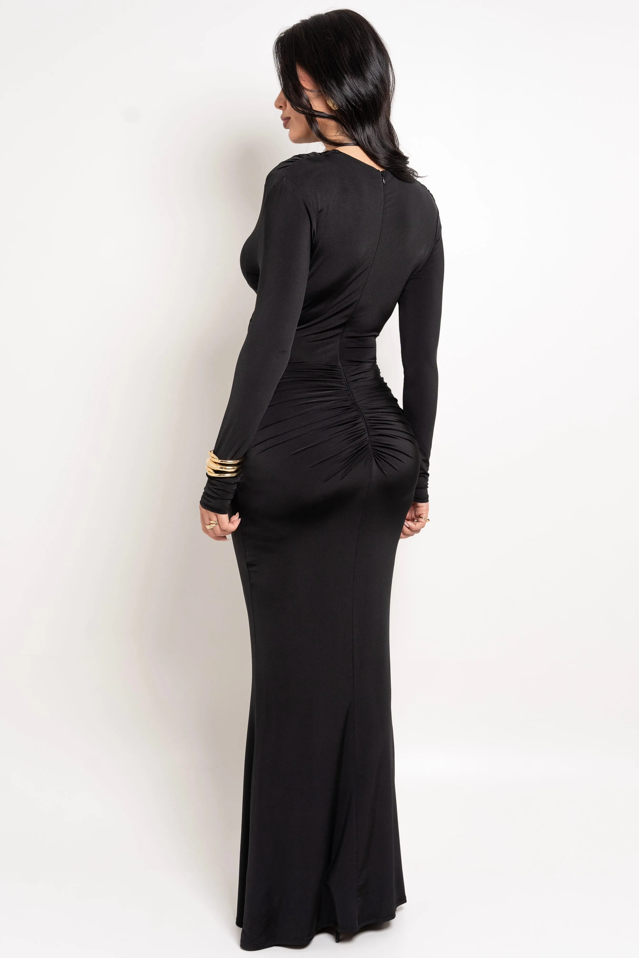 Nadira Black Dress