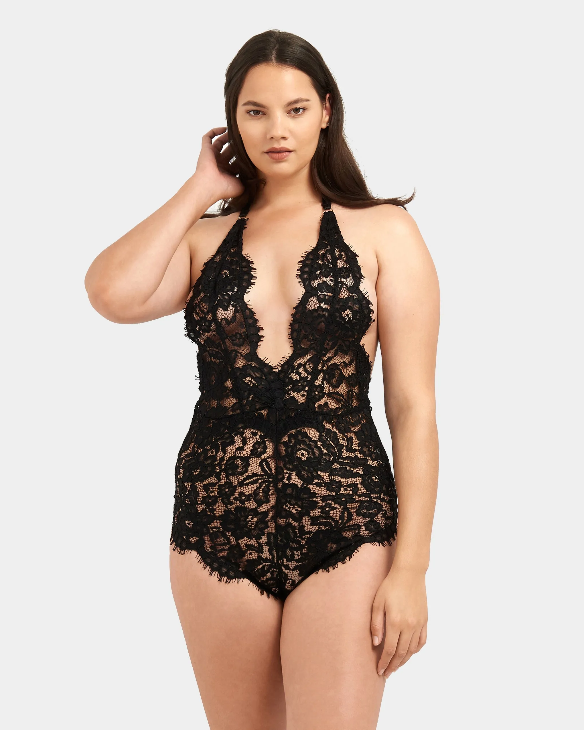 Natalia Bodysuit Black