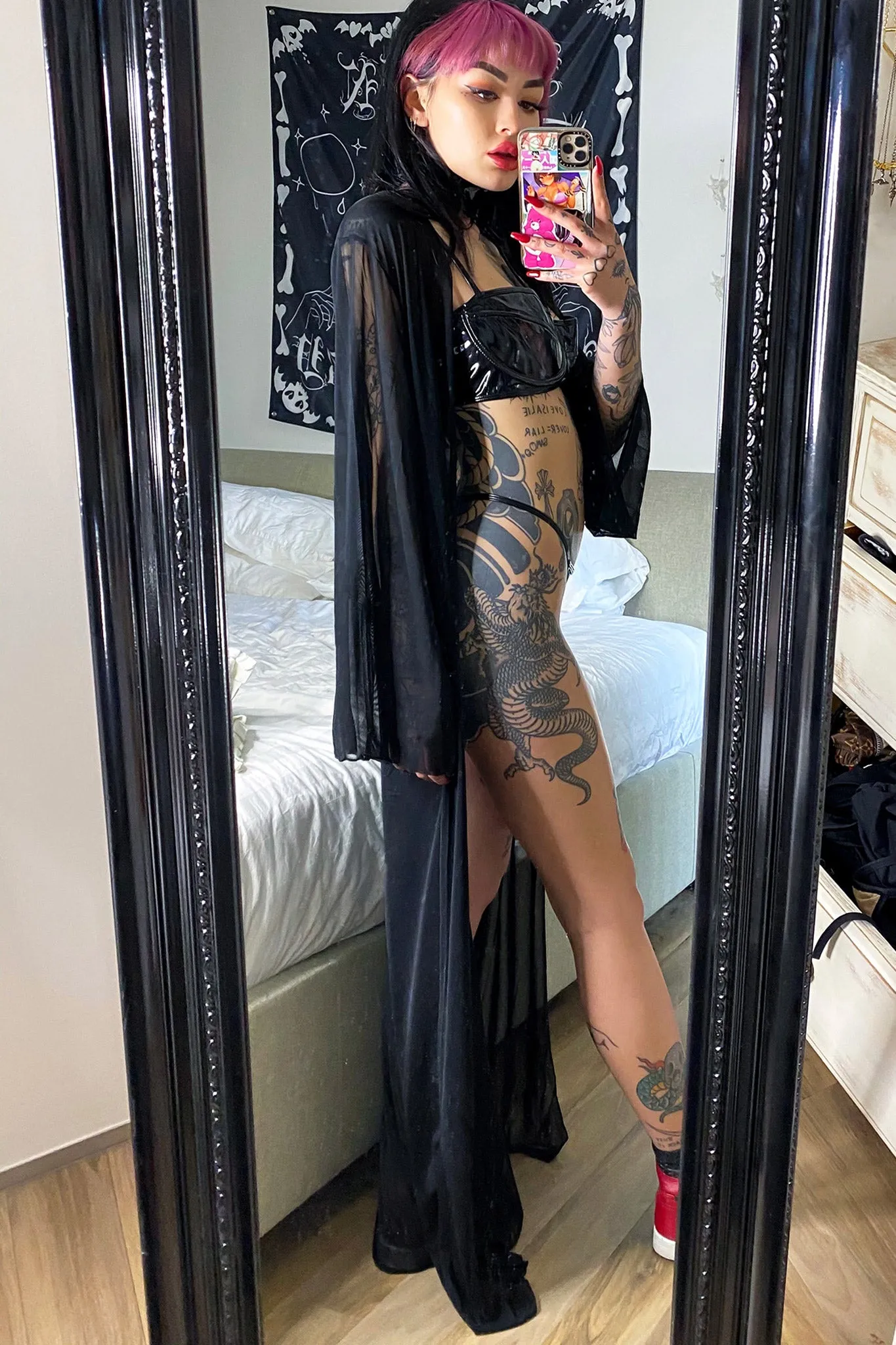 Nighty Night Sheer Kimono