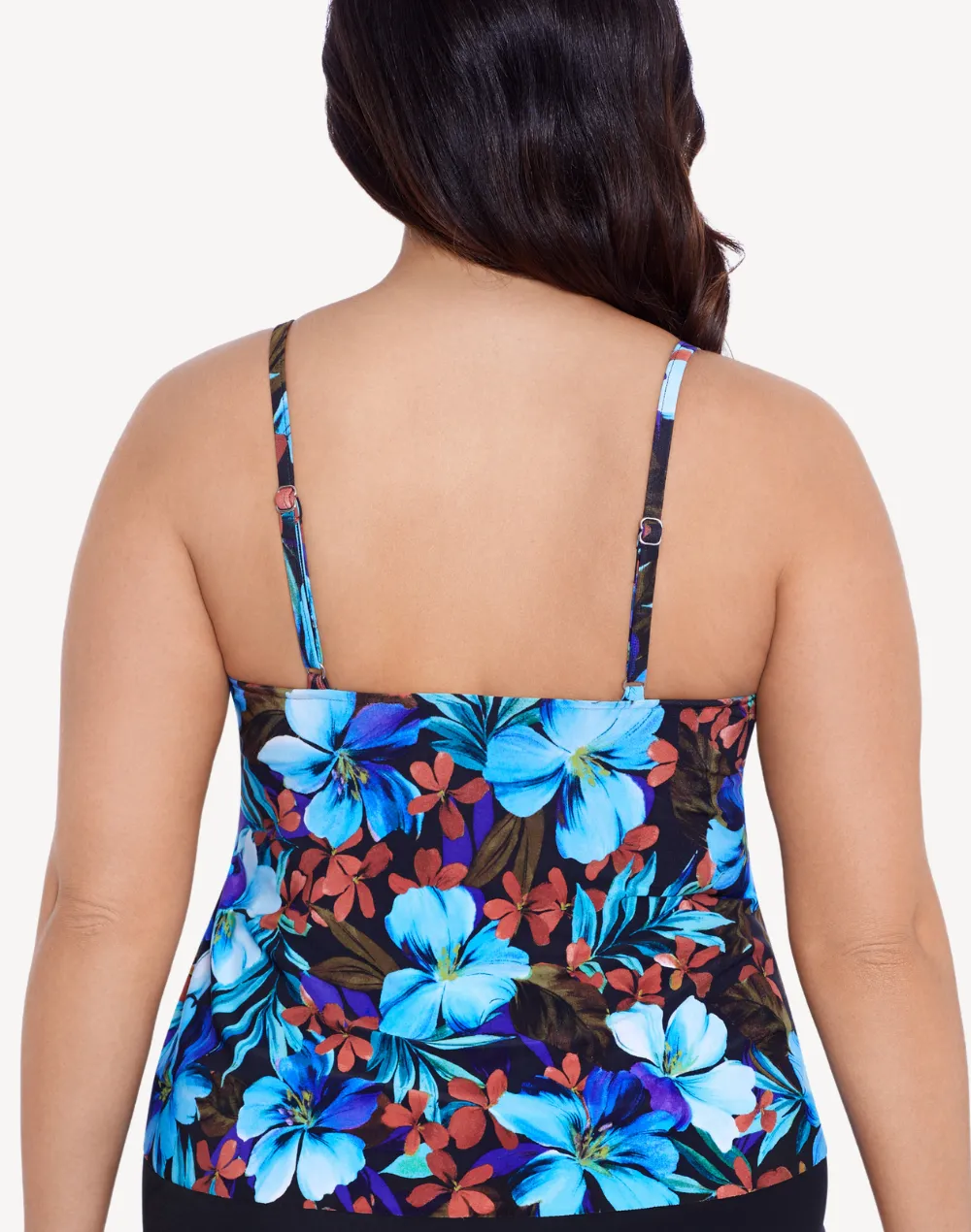 Nocturnal Blooms Ronnie Tankini Top