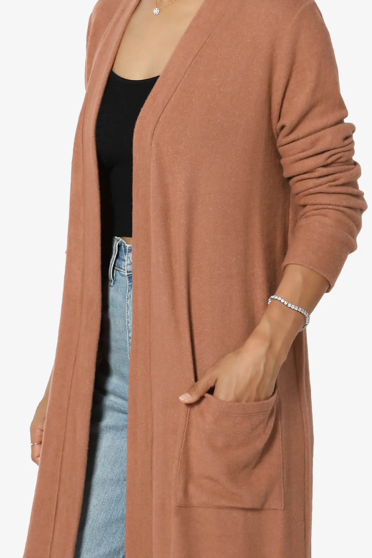 Noelle Extra Long Duster Knit Cardigan