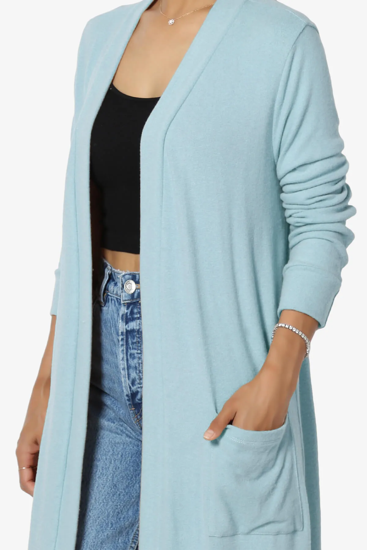 Noelle Extra Long Duster Knit Cardigan