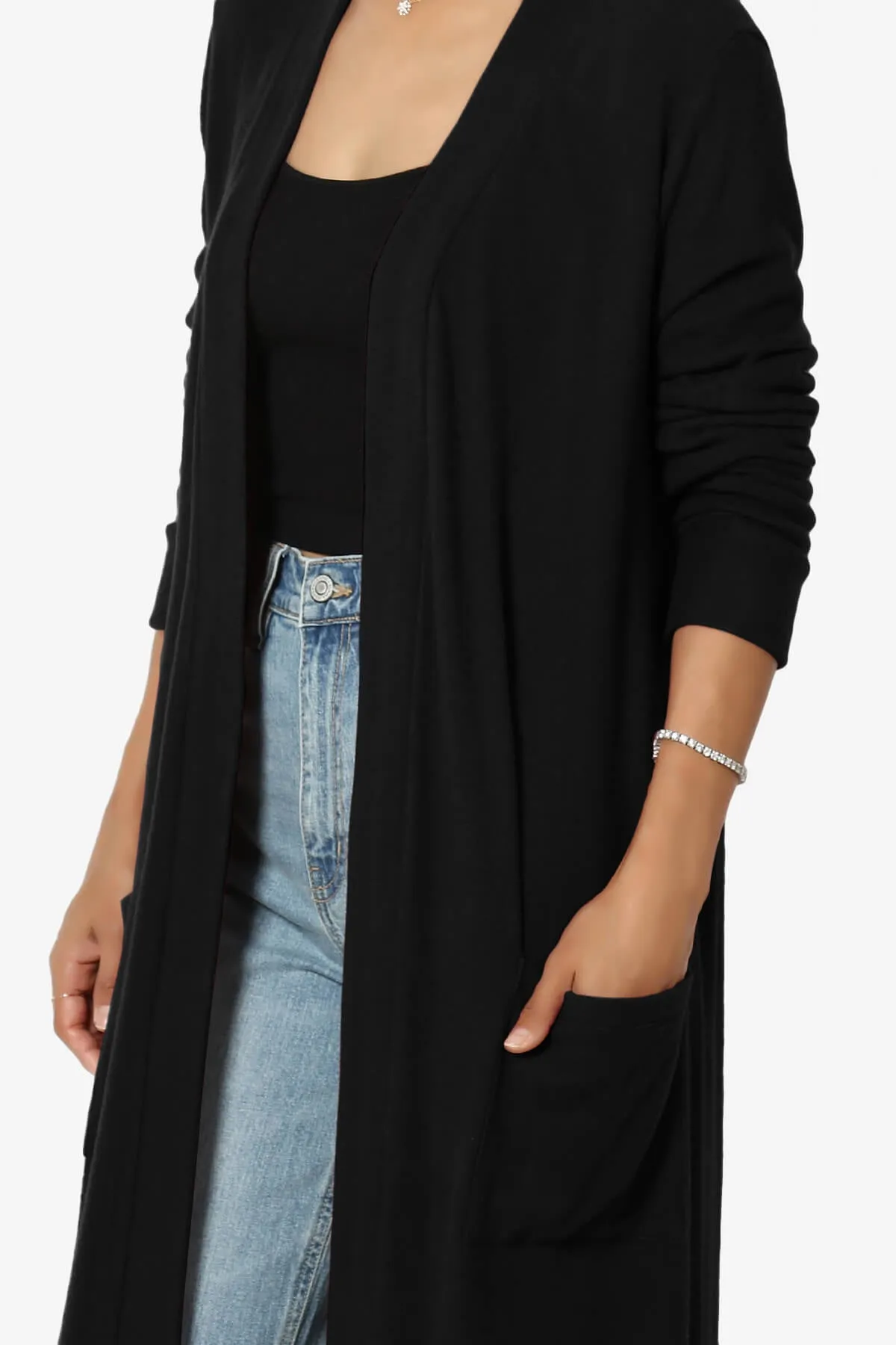 Noelle Extra Long Duster Knit Cardigan