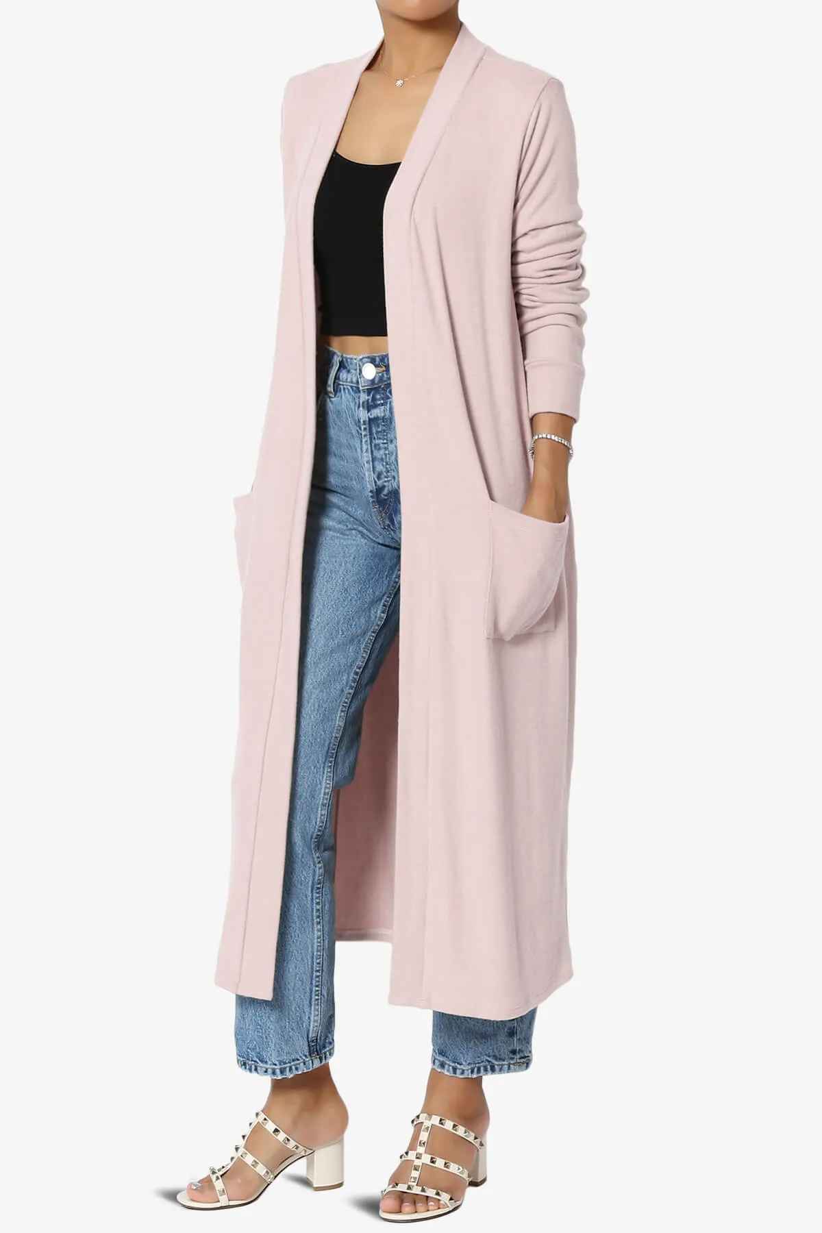 Noelle Extra Long Duster Knit Cardigan