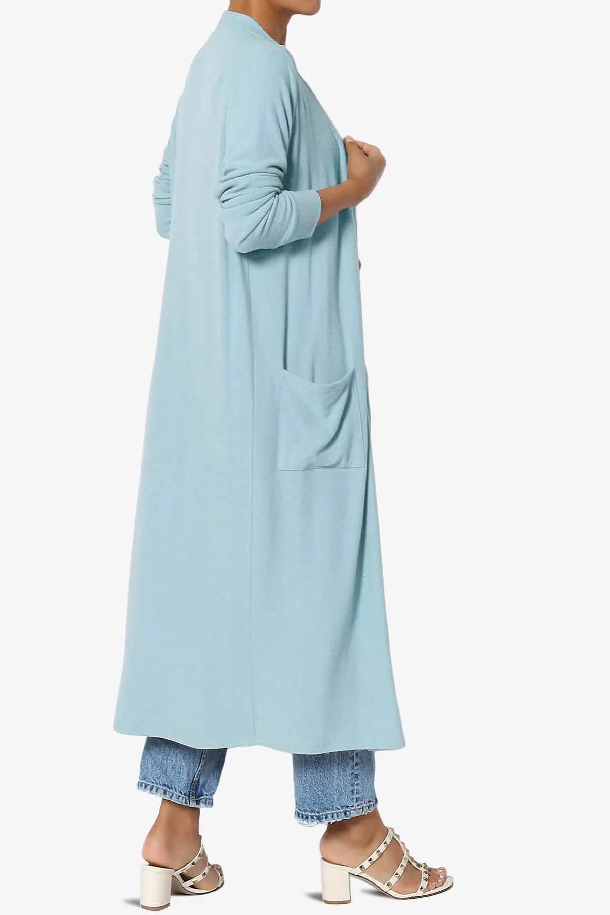 Noelle Extra Long Duster Knit Cardigan