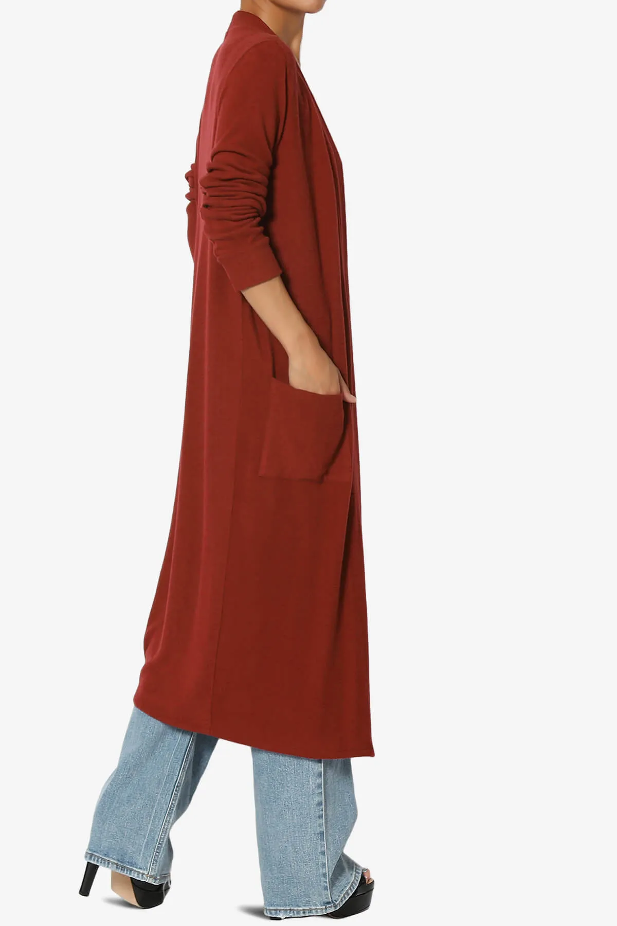 Noelle Extra Long Duster Knit Cardigan