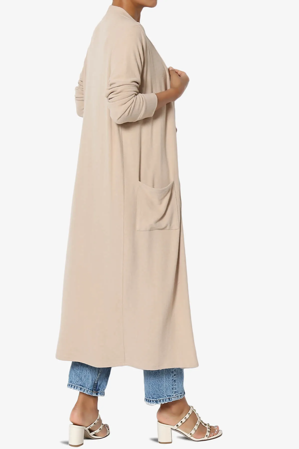 Noelle Extra Long Duster Knit Cardigan