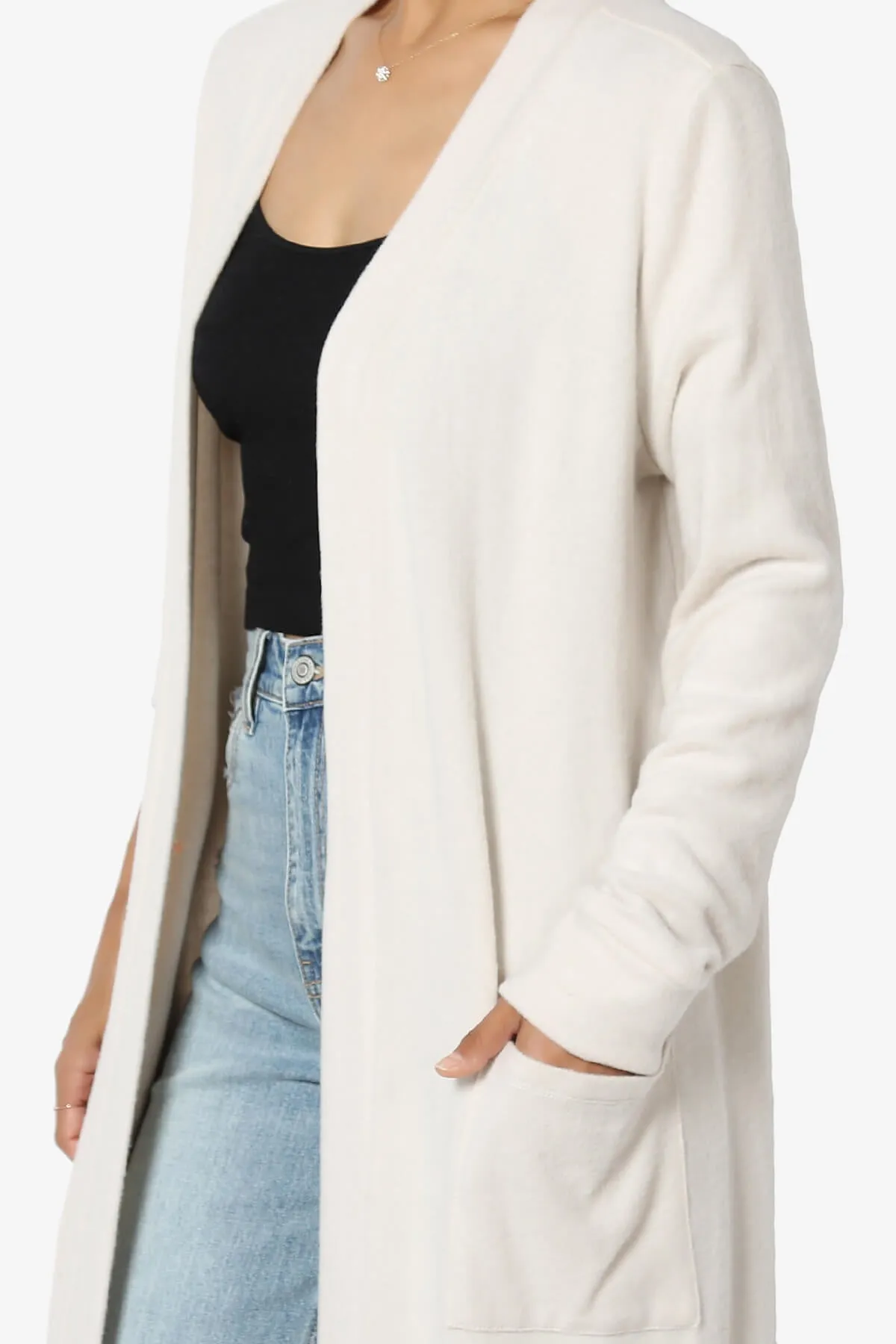 Noelle Extra Long Duster Knit Cardigan
