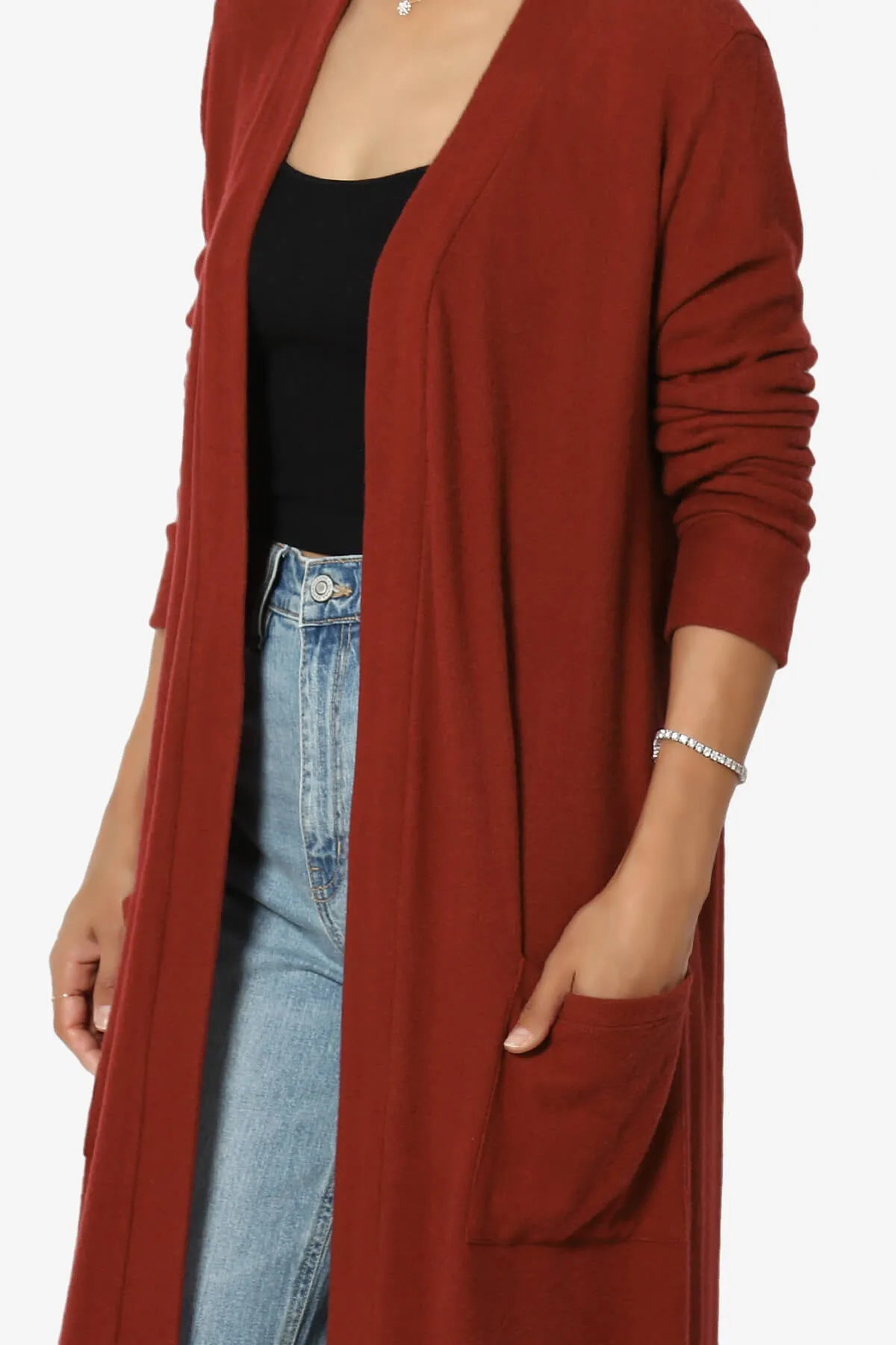 Noelle Extra Long Duster Knit Cardigan
