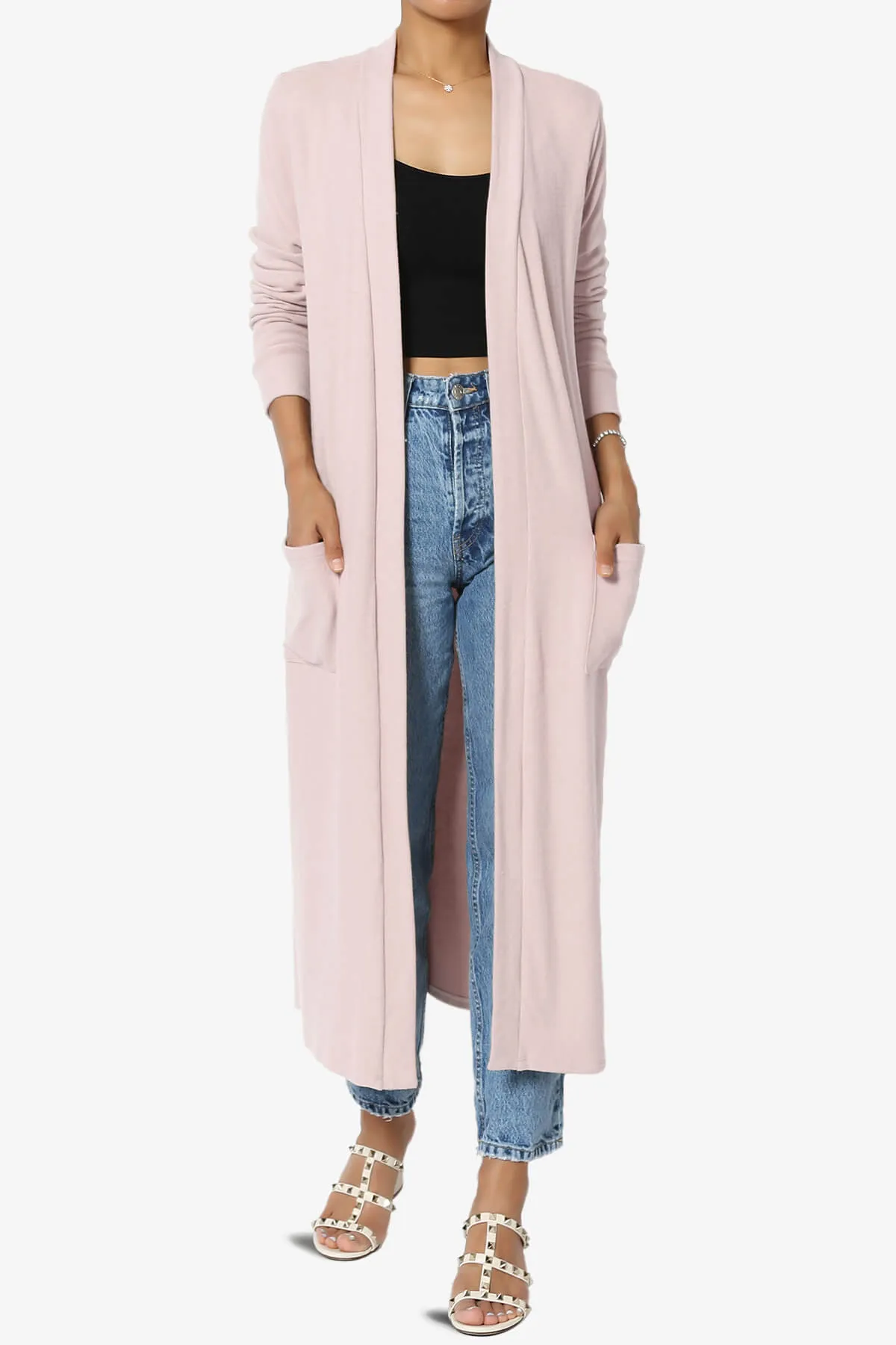 Noelle Extra Long Duster Knit Cardigan
