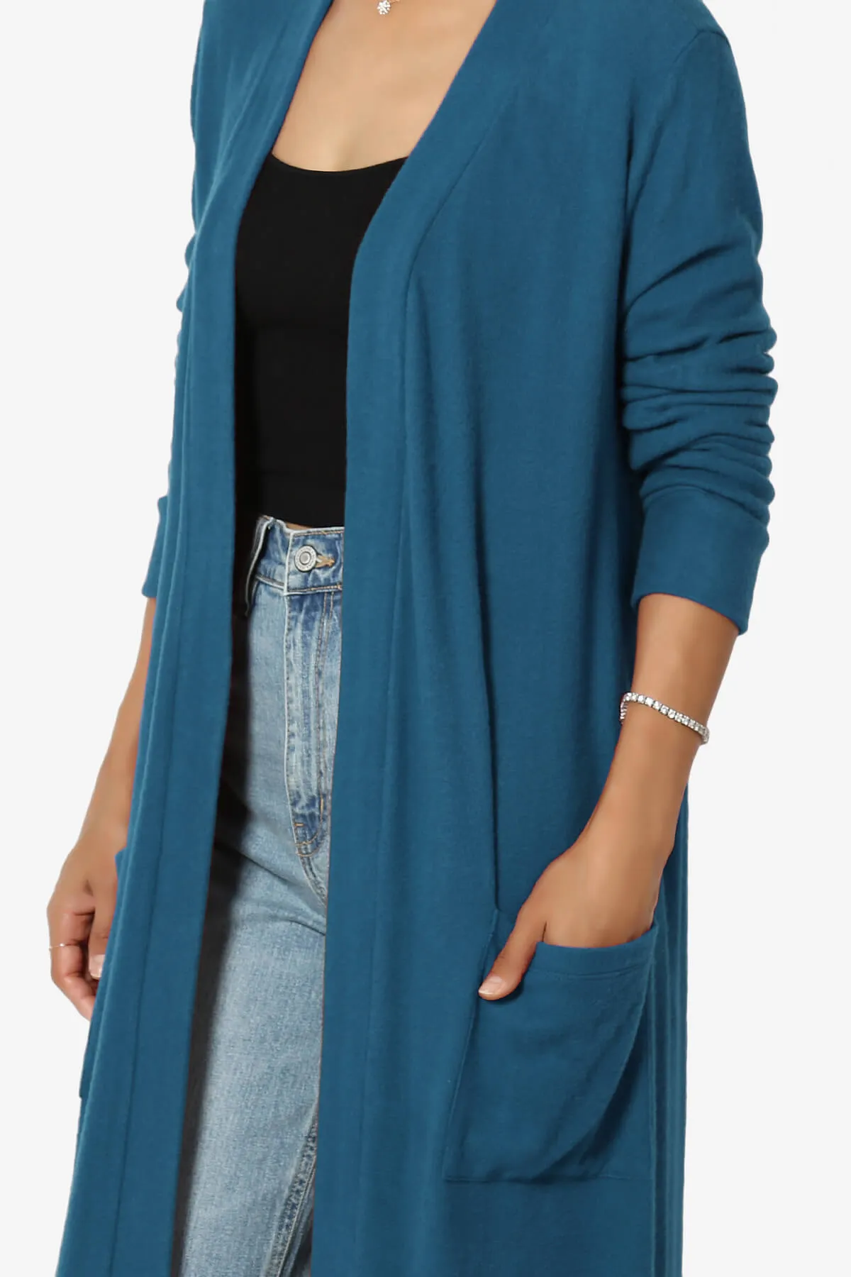 Noelle Extra Long Duster Knit Cardigan