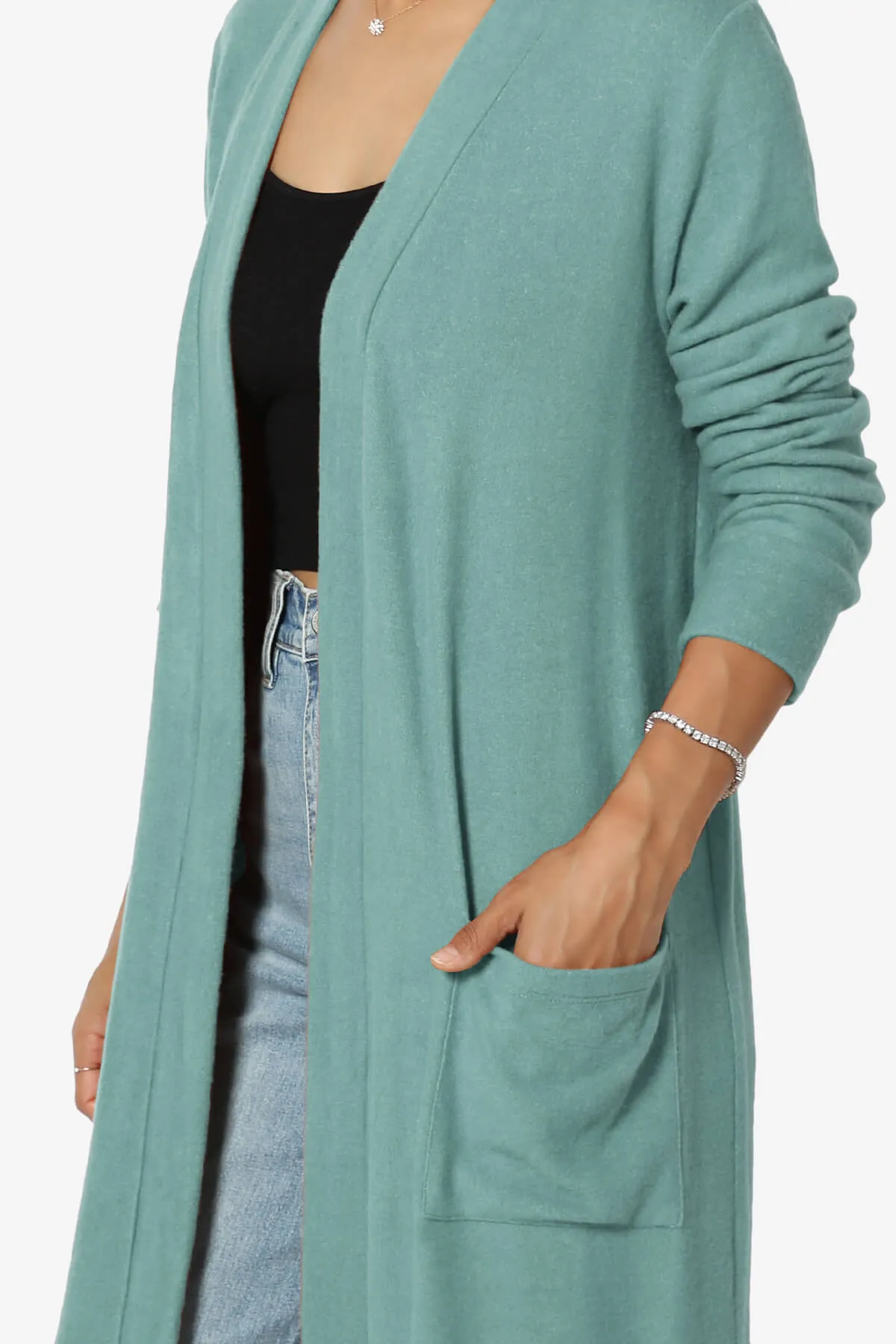 Noelle Extra Long Duster Knit Cardigan